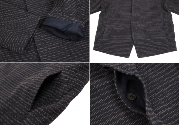 ヨーガンレールJURGEN LEHL ステッチデザインセットアップスーツ 紺M位