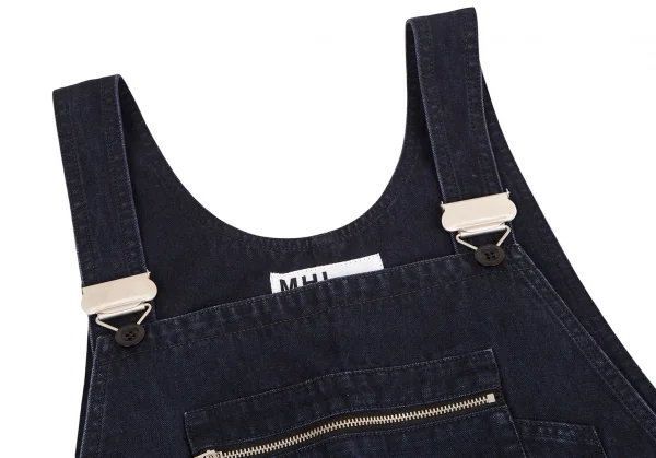 MHL オーバーオール ネイビー