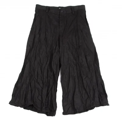 Y's Wrinkle Wide Cropped Pants