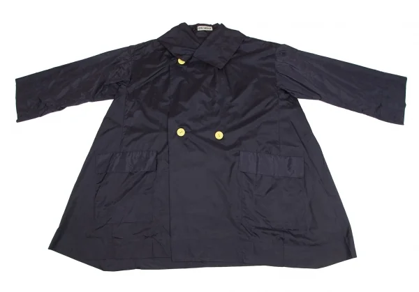 ISSEY MIYAKE Color Button Nylon Coat K-126879_002