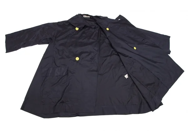 ISSEY MIYAKE Color Button Nylon Coat K-126879_011