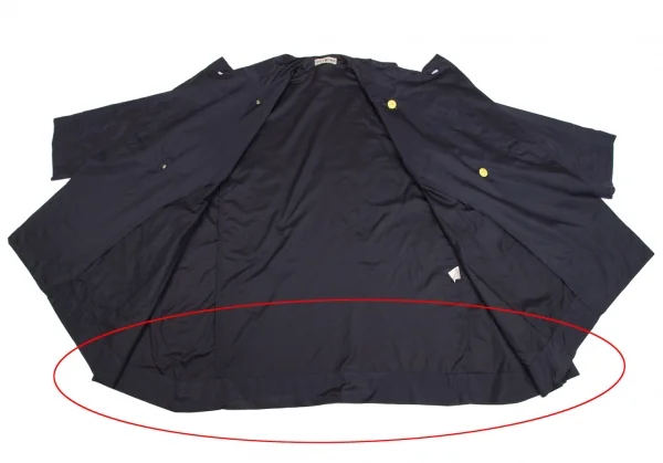 ISSEY MIYAKE Color Button Nylon Coat K-126879_012