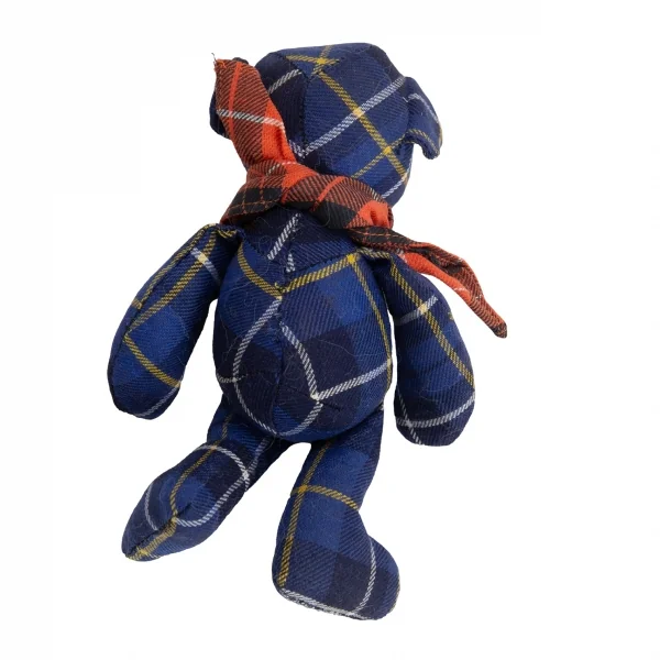 ヴィヴィアンウエストウッドVivienne Westwood タータンチェックベア ２体セット 青赤 K-126891_004