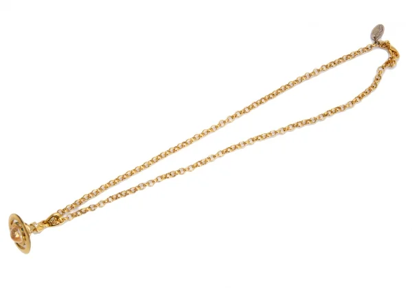 ヴィヴィアンウエストウッドVivienne Westwood タイニーオーブネックレス ゴールド K-126910_003