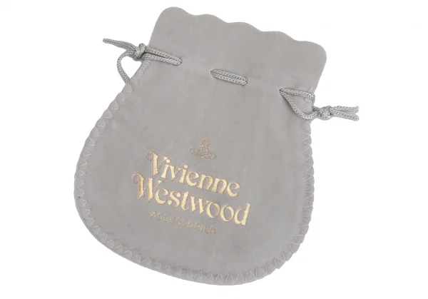 ヴィヴィアンウエストウッドVivienne Westwood ダブルスカルドッグタグネックレス シルバー黒 K-126911_009