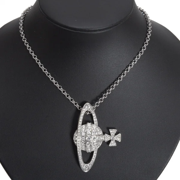 ヴィヴィアンウエストウッドVivienne Westwood バスレリーフネックレス シルバー K-126912_001