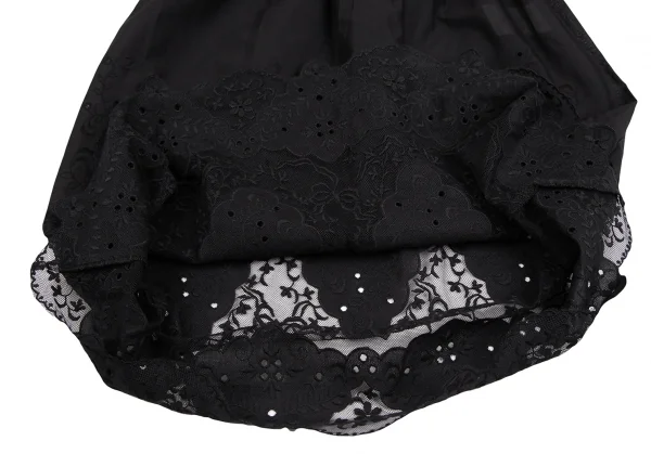 ケイタマルヤマKEITA MARUYAMA レースフリル切替ノースリーブワンピース 黒1 K-126922_007