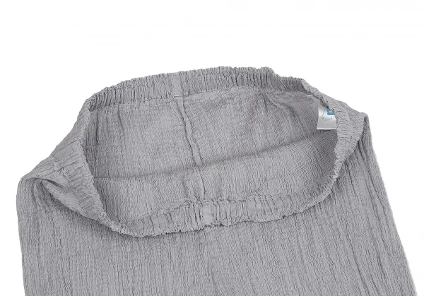 イッセイミヤケ ミーISSEY MIYAKE me ポリ製品染めクレーププリーツ