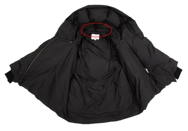 ヴィヴィアンウエストウッド レッドレーベルVivienne Westwood Red Label 変形フーディーダウンジャケット 2 黒S位 K-126955_011