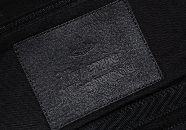 ヴィヴィアンウエストウッドVivienne Westwood オーブレオパードレザーショルダーバッグ 茶ベージュ他 K-126958_013