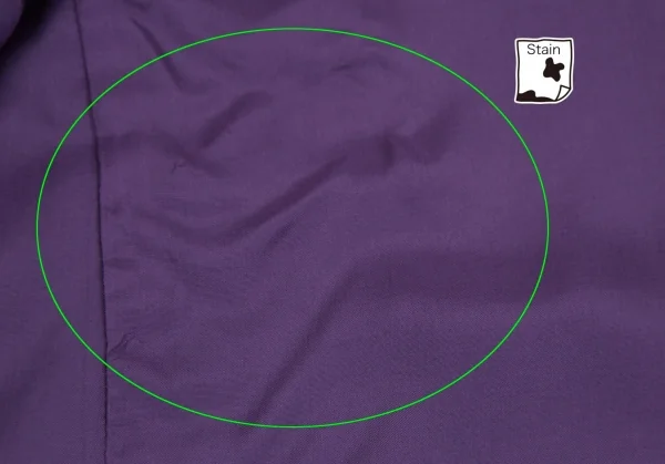 イヴサンローランYves Saint Laurent メタルボタンダブルブレストジャケット 紫M K-126961_014