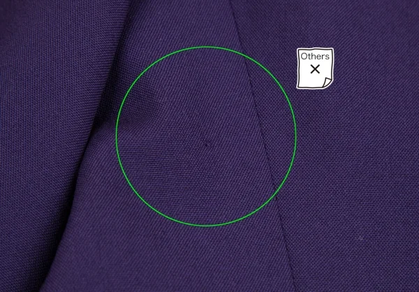 イヴサンローランYves Saint Laurent メタルボタンダブルブレストジャケット 紫M K-126961_016