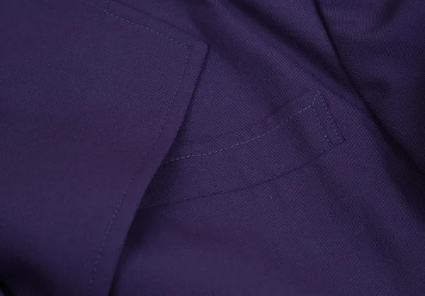 イヴサンローランYves Saint Laurent メタルボタンダブルブレストジャケット 紫M K-126961_005