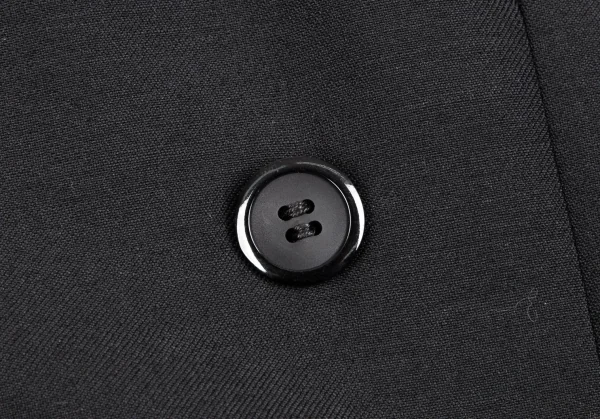 イヴサンローランYves Saint Laurent diffusion hommes  ウールダブルブレスト 黒L位 K-126980_006