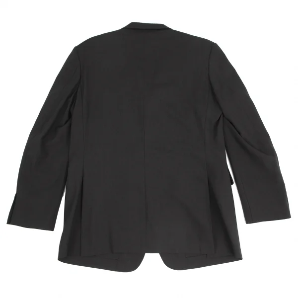 ヨウジヤマモト ダーバンYohji Yamamoto DURBAN A.A.R ウールセットアップスーツ チャコールグレーXL K-126991_007