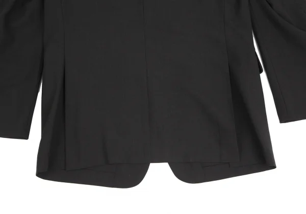 ヨウジヤマモト ダーバンYohji Yamamoto DURBAN A.A.R ウールセットアップスーツ チャコールグレーXL K-126991_008