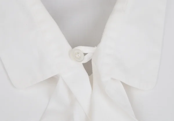 ヨウジヤマモト プールオムYohji Yamamoto POUR HOMMEストールカラーロングプルオーバーシャツ 白M K-126996_004