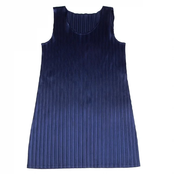 PLEATS PLEASE Shiny Long Tank top K-127035_002