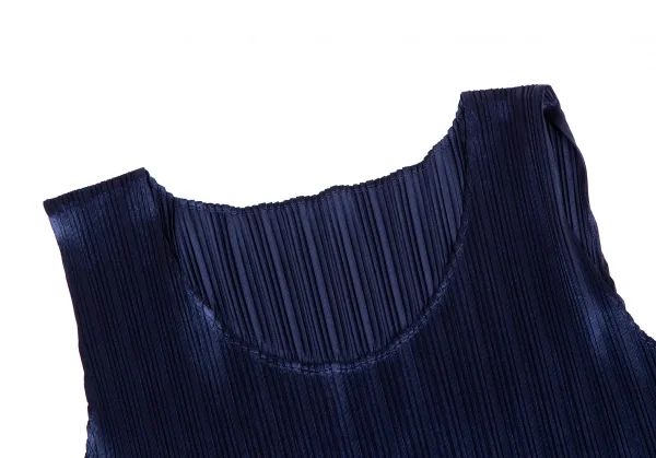 PLEATS PLEASE Shiny Long Tank top K-127035_004