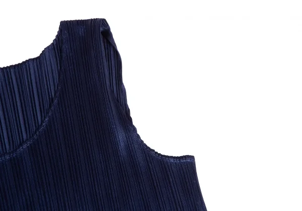 PLEATS PLEASE Shiny Long Tank top K-127035_005