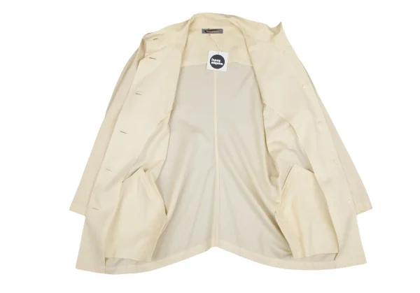 ISSEY MIYAKE Wool Stand Collar Jacket & Wrap Skirt K-127060_007