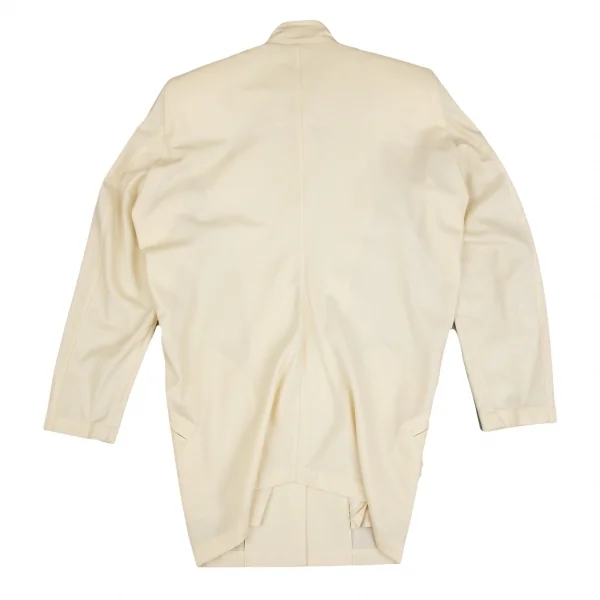 ISSEY MIYAKE Wool Stand Collar Jacket & Wrap Skirt K-127060_008