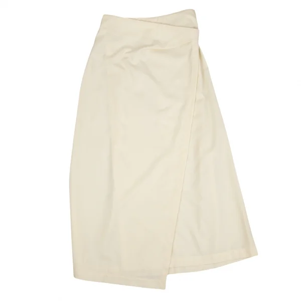 ISSEY MIYAKE Wool Stand Collar Jacket & Wrap Skirt K-127060_010