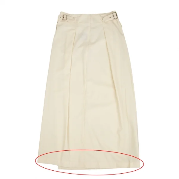 ISSEY MIYAKE Wool Stand Collar Jacket & Wrap Skirt K-127060_015