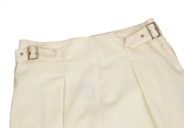 ISSEY MIYAKE Wool Stand Collar Jacket & Wrap Skirt K-127060_017