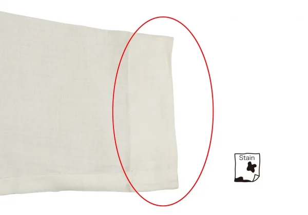 イッセイミヤケISSEY MIYAKE コットンリネンエンブロイダリー比翼バンドカラーシャツ 他 ライトグリーン9 K-127062_012