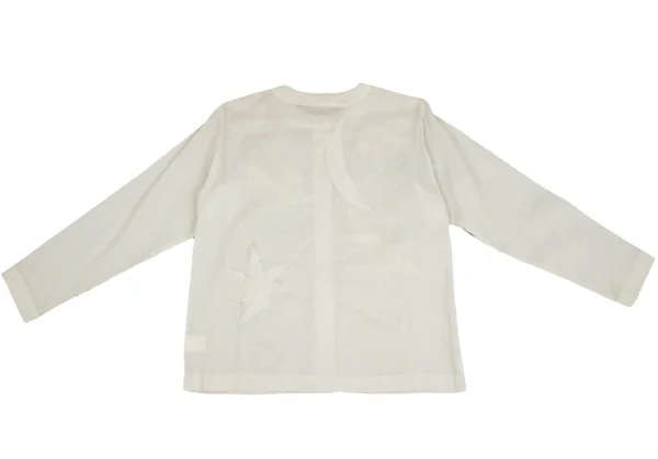 イッセイミヤケISSEY MIYAKE コットンリネンエンブロイダリー比翼バンドカラーシャツ 他 ライトグリーン9 K-127062_017