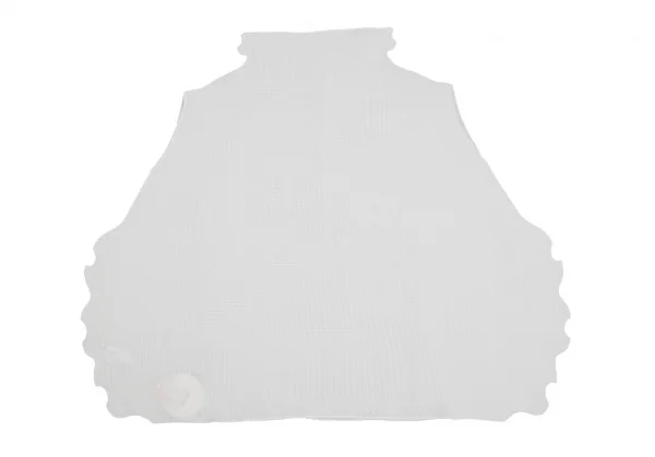 イッセイミヤケ ミーISSEY MIYAKE me ストレッチプリーツノースリーブカットソー 白F K-127068_012
