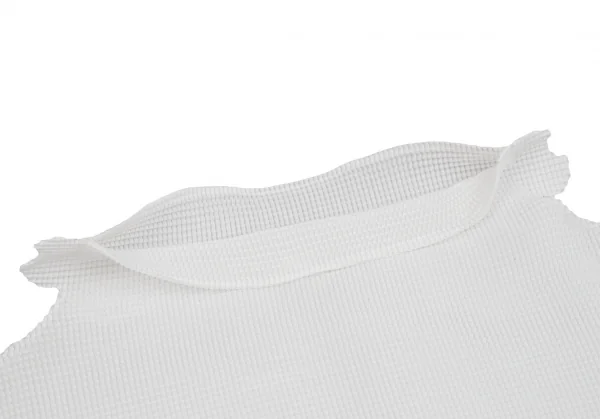 イッセイミヤケ ミーISSEY MIYAKE me ストレッチプリーツノースリーブカットソー 白F K-127068_006
