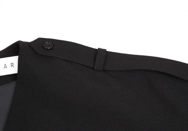 リムアークRIM.ARK ロングショルダーベルトVネックワンピース 黒F K-127082_005