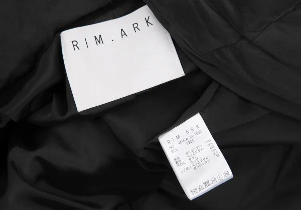 リムアークRIM.ARK ダイヤモンドキルティングダウンジャケット 黒F K-127083_016
