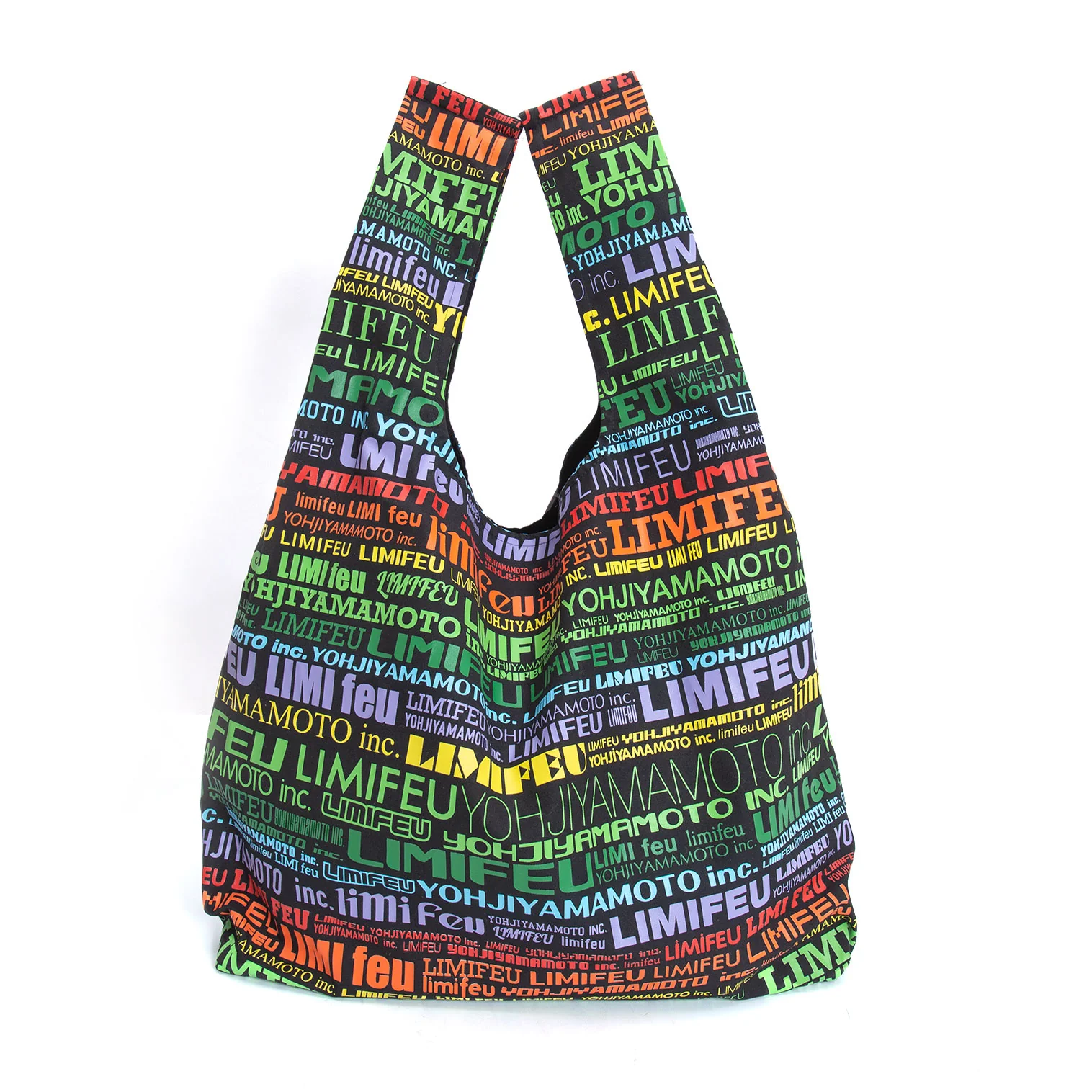 LIMI feu Logo Printed Tote Bag Multi-Color | PLAYFUL