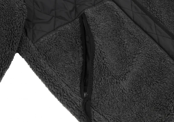 アッパーハイツARMY UPPER HIGHTS ボア切替ライナージャケット グレー黒0 K-127088_010