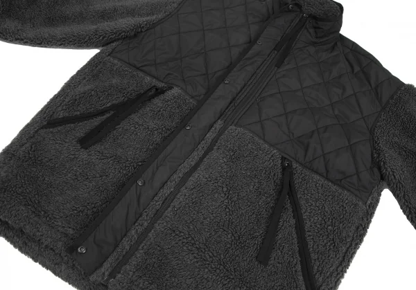 アッパーハイツARMY UPPER HIGHTS ボア切替ライナージャケット グレー黒0 K-127088_011