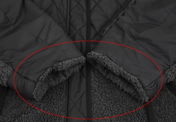 アッパーハイツARMY UPPER HIGHTS ボア切替ライナージャケット グレー黒0 K-127088_006