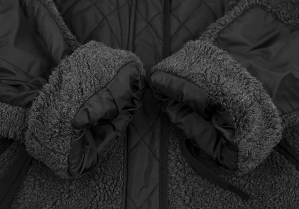 アッパーハイツARMY UPPER HIGHTS ボア切替ライナージャケット グレー黒0 K-127088_008