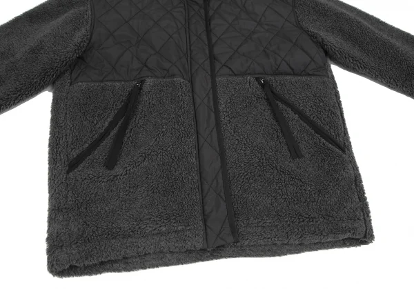 アッパーハイツARMY UPPER HIGHTS ボア切替ライナージャケット グレー黒0 K-127088_009