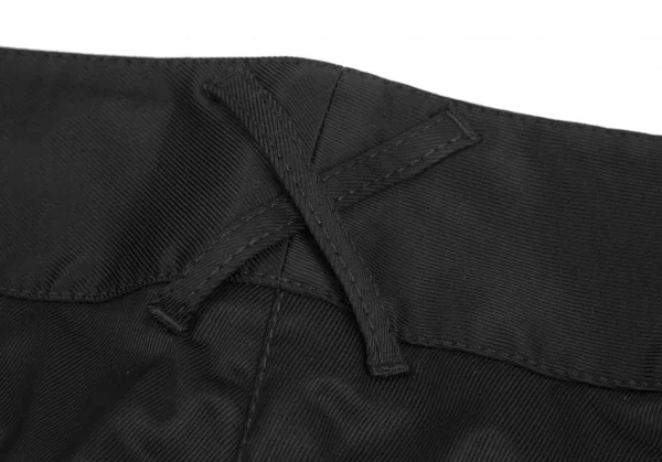 ドルチェ&ガッバーナDOLCE&GABBANA DGバックルベルトパンツ 黒44 K-127095_013