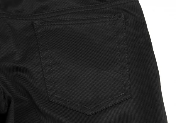 ドルチェ&ガッバーナDOLCE&GABBANA DGバックルベルトパンツ 黒44 K-127095_014