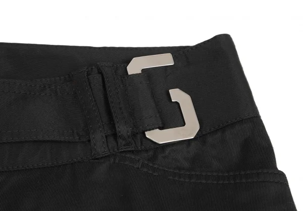 ドルチェ&ガッバーナDOLCE&GABBANA DGバックルベルトパンツ 黒44 K-127095_004