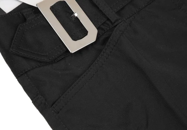 ドルチェ&ガッバーナDOLCE&GABBANA DGバックルベルトパンツ 黒44 K-127095_008