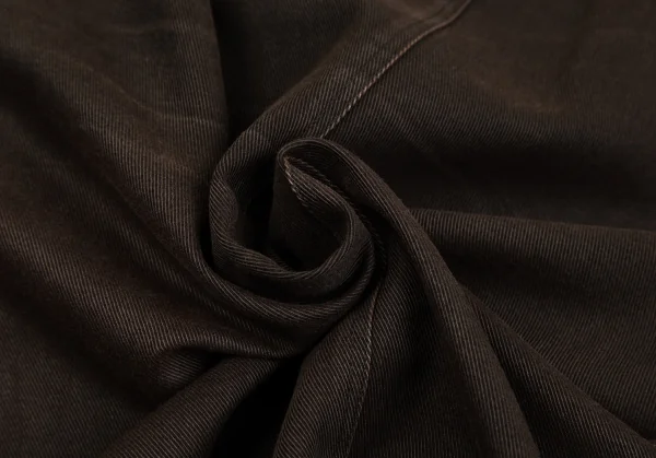 ドリスヴァンノッテンDRIES VAN NOTEN ウエストベルトデザインタックスカート 茶38 K-127097_015