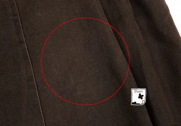 ドリスヴァンノッテンDRIES VAN NOTEN ウエストベルトデザインタックスカート 茶38 K-127097_008