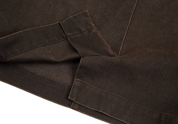 ドリスヴァンノッテンDRIES VAN NOTEN ウエストベルトデザインタックスカート 茶38 K-127097_009