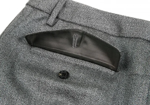 Alexander Mcqueen Wool Pocket Skirt K-127098_010