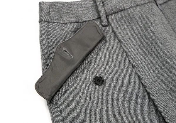 Alexander Mcqueen Wool Pocket Skirt K-127098_005